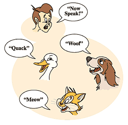 Animals talk about polymorphism