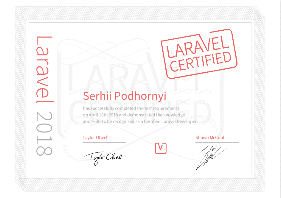 Passing Laravel Certification exam - Laravel | Larapulse  